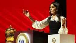 IPL auctioneer Mallika Sagar.