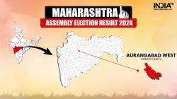 Aurangabad West Assembly Election Results 2024 today, November 23.