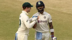 Steve Smith and Virat Kohli.