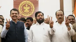 Devendra Fadnavis, Eknath Shinde, Ajit Pawar