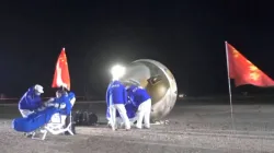 Chinese astronauts return safely