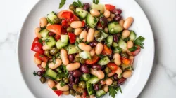 dense bean salad