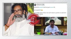 Fact Check, Jharkhand Assembly elections, Hemant Soren 