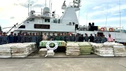 biggest ever drug haul: coast guards seize 6000 kg meth