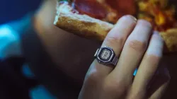 Casio smart ring with stopwatch