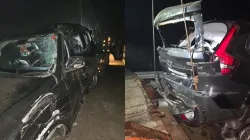 Car rams into truck on Agra-Lucknow expressway