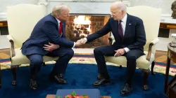 US President-elect Donald Trump meets outgoing President Joe Biden at White House