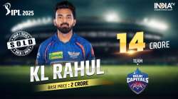 KL Rahul at IPL 2025 mega auction