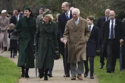 King Charles with her wife Queen Camilla