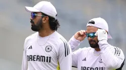 KL Rahul during a training session.