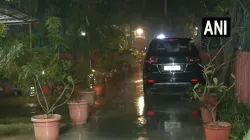 Heavy rainfall in several parts of Delhi.