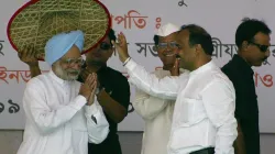 Former PM Manmohan Singh and Assam CM Himanta Biswa Sarma