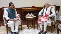 Assam Chief Minister Himanta Biswa Sarma and PM Narendra Modi