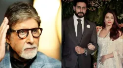 Amitabh Bachchan, Abhishek Bachchan and Aishwarya Rai Bachchan