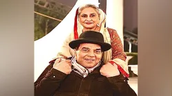 Dharmendra shares throwback picture with co-star Jaya Bachchan