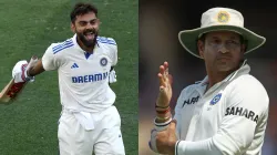 Virat Kohli and Sachin Tendulkar.