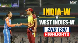 India Women vs West Indies Women 2nd T20I.