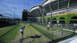 Indian team's training session in Adelaide.