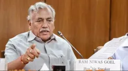 Delhi Assembly Speaker Ram Niwas Goel retires from active politics