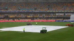 Day 5 of the Gabba Test is likely to be hit with rain.