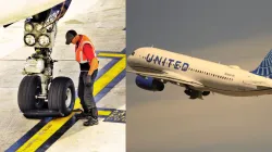 United Airlines landing gears