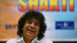 Zakir Hussain, the percussionist, is India's most celebrated classical musician.