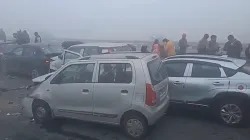 ghaziabad news, Vehicles collide at Delhi Meerut Expressway, Delhi Meerut Expressway road accident, 