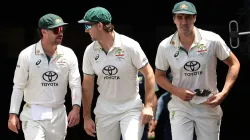 Travis Head, Mitchell Marsh and Pat Cummins