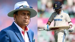 Sunil Gavaskar and Virat Kohli.