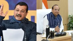 Arvind Kejriwal and VK Saxena Arvind Kejriwal and VK Saxena