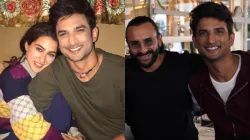 Sara Ali Khan, Sushant Singh Rajput, Saif Ali Khan