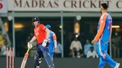 Harry Brook was bamboozled once again by Varun Chakaravarthy in the ongoing five-match T20 series against India