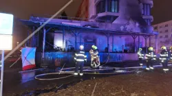 Fire in U Kojota restaurant, Czech Republic