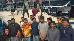 Indian fishermen were released from Bangladesh jails through the mediation of the Ministry of Extern