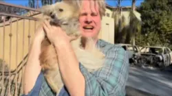 Los Angeles man reunites with lost dog 