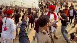 Man snatches YouTuber's mic at Mahakumbh 2025