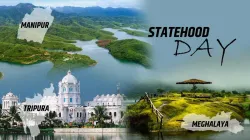 Manipur, Meghalaya and Tripura celebrated 53rd Statehood Day