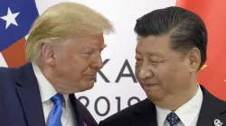 US President-elect Donald Trump and Chinese President Xi Jinping 