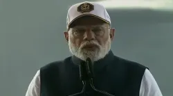 PM Modi inducts INS Vagsheer, INS Surat, INS Nilgiri into Indian Navy.