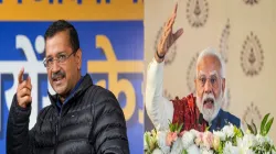 Aam Aadmi Party (AAP) national convenor Arvind Kejriwal and Prime Minister Narendra Modi