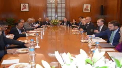 Ajit Doval meets Jake Sullivan in New Delhi