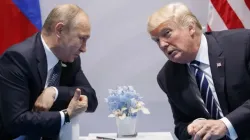 Vladimir Putin with Donald Trump