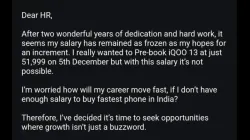 Man's resignation letter leaves internet amazed