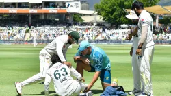 Saim Ayub picked up ankle injury in South Africa tests.