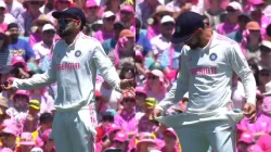 Virat Kohli with peculiar gesture towards the SCG crowd on Day 3 of the fifth Test