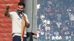 Virat Kohli was the star attraction at the Arun Jaitley Stadium as he returned to Ranji Trophy after 12 years