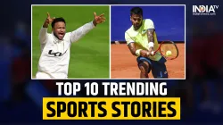 India TV top 10 sports news.