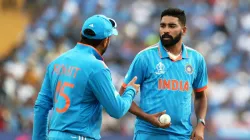 Rohit Sharma reveals reason behind dropping Mohammed Siraj