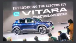 Maruti Suzuki unveils its first electric SUV