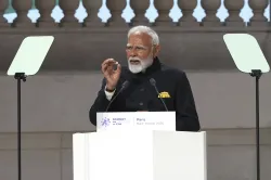 PM Modi at AI Action Summit in Paris.